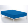 Fitted bottom sheet Alexandra House Living Blue