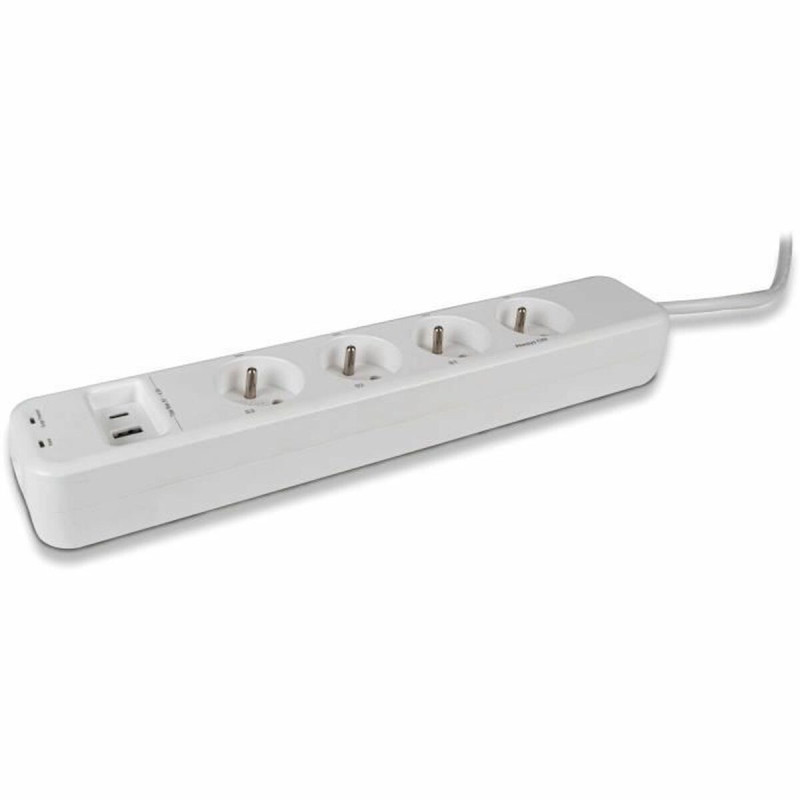 4-socket plugboard without power switch SCS SENTINEL SmartPlug 240 V