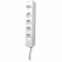 4-socket plugboard without power switch SCS SENTINEL SmartPlug 240 V