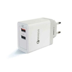 Wall Charger Eightt EQC2V2 18 W White Black