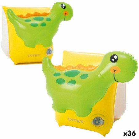 Sleeves Intex Dinosaur 13 x 15,5 x 15 cm (36 Units)