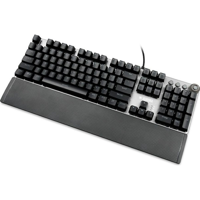 Keyboard Ibox AURORA K-3 Black/Silver Silver QWERTY