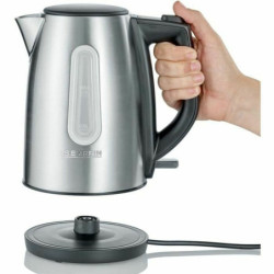 Kettle Severin 3469-000 Black Steel Stainless steel 2200 W 1 L