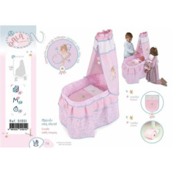 Cradle for dolls Decuevas Gala Pink