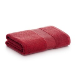 Bath towel Paduana Maroon 100% cotton 70 x 140 cm