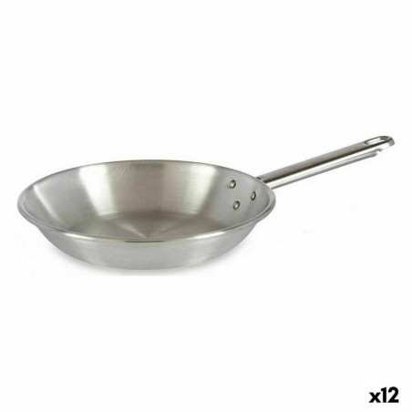 Pan Ø 22 cm Silver Aluminium (12 Units)