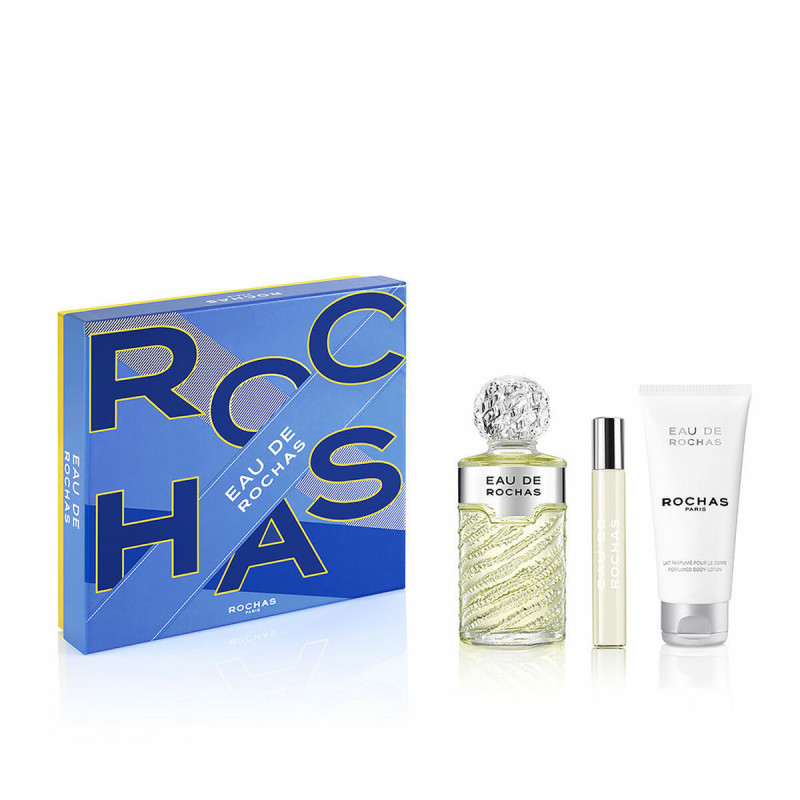 Women's Perfume Set Rochas Eau de Rochas 3 Pieces