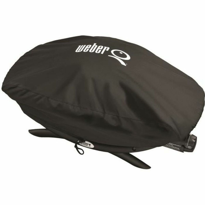 Protective Cover for Barbecue Weber Q 2000 Series Premium Black Polyester