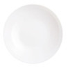 Flat Plate Luminarc Friends Time White Glass Ø 26 cm Multi-use (12 Units)