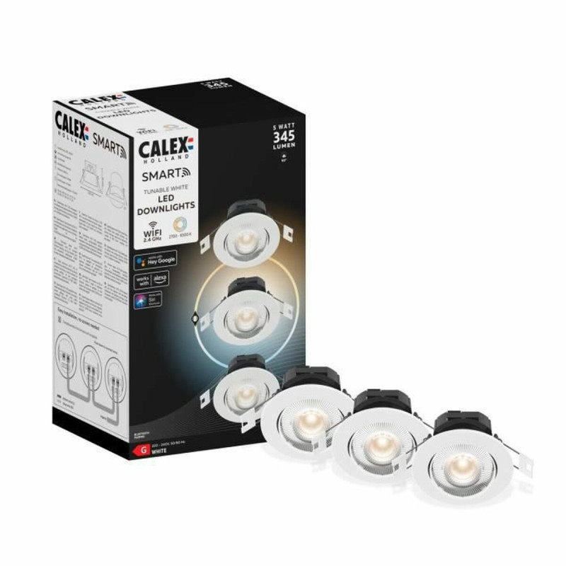 Ceiling Light Calex 5 W (3 Units)