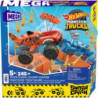 Construction kit Hot Wheels Mega Construx - Smash & Crash Shark Race 245 Pieces