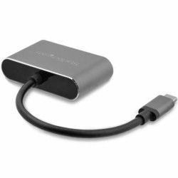 USB C to VGA/HDMI Adapter Startech CDP2HDVGA            Black