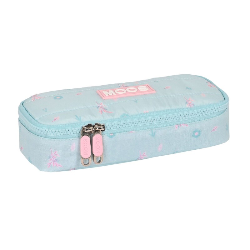 School Case Moos Garden 22 x 5 x 8 cm Turquoise