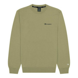 Men’s Sweatshirt without Hood Champion Crewneck Khaki