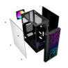 ATX Semi-tower Box GEMBIRD Fornax 2500 ARGB Black Multicolour