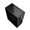 ATX Semi-tower Box GEMBIRD Fornax 2500 ARGB Black Multicolour