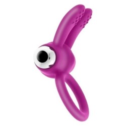 Cock Ring S Pleasures Duo Flap Pink