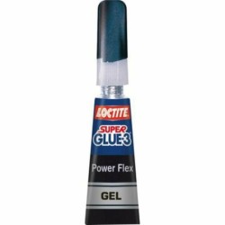 Instant Adhesive Loctite Super Glue-3 Power Gel Mini Trio 3 Units (1 g)