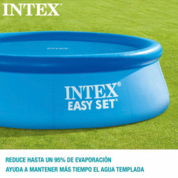 Swimming Pool Cover Intex 29021 EASY SET/METAL FRAME Blue Ø 305 cm 290 x 290 cm