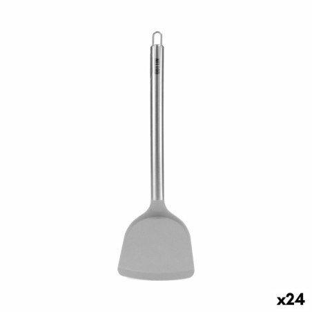 Kitchen Spatula Quttin Silicone Steel 35 x 10,9 cm (24 Units)