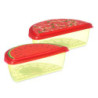 Lunch box Fruit Strawberry Watermelon Plastic 23 x 8 x 13 cm (24 Units)