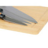 Knife Set Cutting board Cheese Brown Bamboo (6 Units)