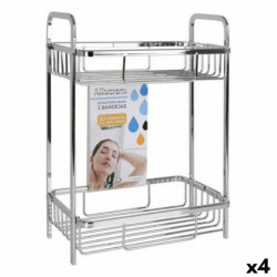 Bathroom Shelves Confortime 159121 29 x 18 x 40 cm (4 Units)