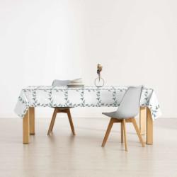 Stain-proof resined tablecloth Belum White Christmas 200 x 180 cm