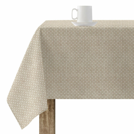 Stain-proof tablecloth Belum Plumeti White 180 x 200 cm XL