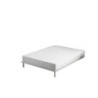 Fitted sheet Alexandra House Living White 120 x 190/200 cm