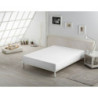 Fitted sheet Alexandra House Living White 120 x 190/200 cm