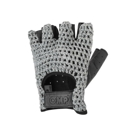 Gloves OMP Tazio Vointage Racing Black M