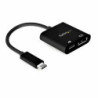 USB C to DisplayPort Adapter Startech CDP2DP14UCPB         Black