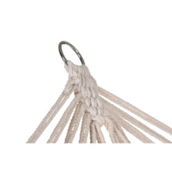 Hammock DKD Home Decor White Oak Fringe (280 x 100 x 5 cm)