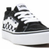 Casual Trainers Vans Filmore YT Checkerboard Black