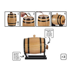 Wine Barrel 3 L