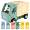 Garbage Truck Woomax Toy 8 Pieces 24 x 15 x 13,5 cm (4 Units)