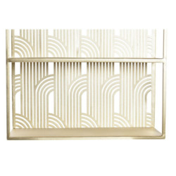 Shelves DKD Home Decor Golden Metal 40 x 15 x 60 cm