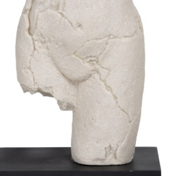 Decorative Figure Black Cream 21 x 12 x 43,3 cm