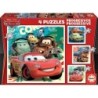 4-Puzzle Set   Cars Let's race         16 x 16 cm