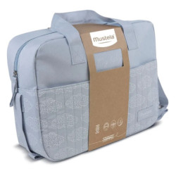 Gift Set for Babies Mustela Bolsa Paseo Gris Sports Bag Grey 6 Pieces