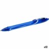 Gel pen Bic Gel-ocity Quick Dry Blue 0,3 mm (12 Units)