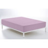 Fitted bottom sheet Alexandra House Living Light mauve 135/140 x 200 cm