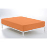 Fitted sheet Alexandra House Living Orange 135/140 x 200 cm