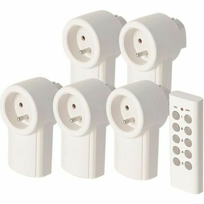 Set of plugs with remote control SCS SENTINEL   (5 Units)