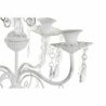 Candle Holder DKD Home Decor White Acrylic Metal 41 x 41 x 56,5 cm