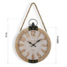 Wall Clock Grand Hotel Versa MDF Wood (40 x 6,5 x 47 cm)