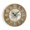 Wall Clock Versa 40 x 4,5 x 40 cm Metal MDF Wood