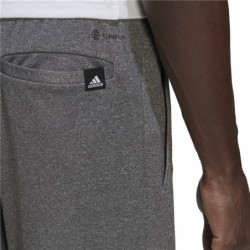 Long Sports Trousers Adidas Aeroready Game And Go Grey Men