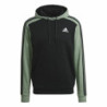 Men’s Hoodie Adidas Essentials Mélange French Terry Black